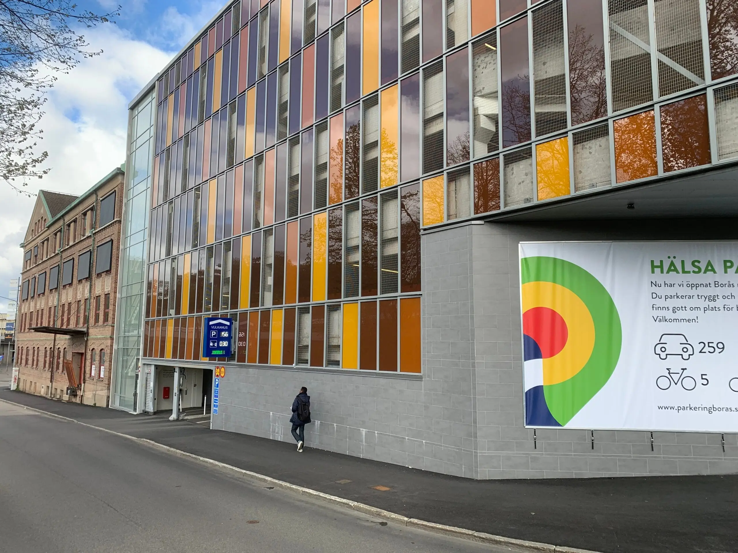 Parkeringshuset i Borås – fasader & fasadsystem
